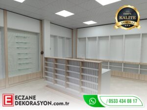 Eczane tasarım fotoğrafları - profesyonel tasarım projesi