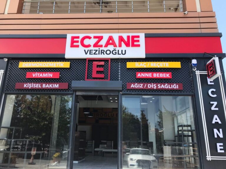 Modern eczane dizayn projesi