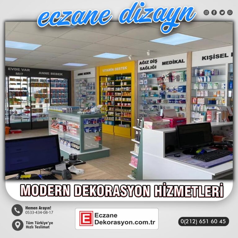 Eczane Dekorasyon Projesi