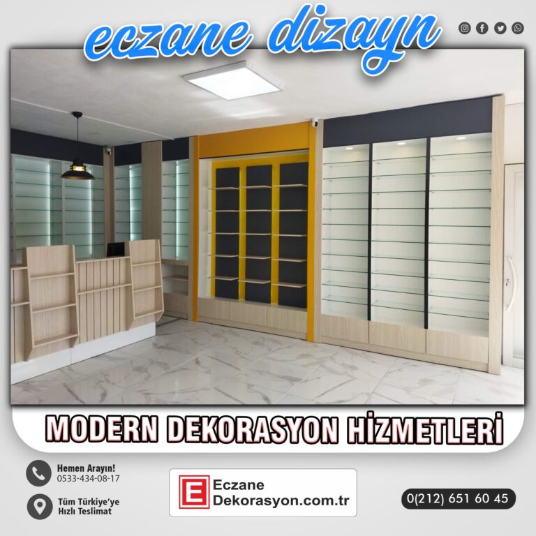 Eczane Dekorasyon Projesi
